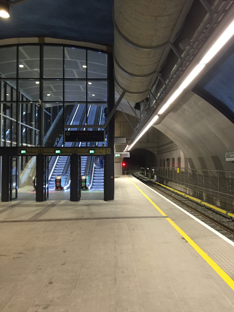 Illustration for article titled Field Trip: New Metro Station in Oslo
